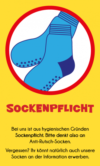 Sockenpflicht Sockenpflicht