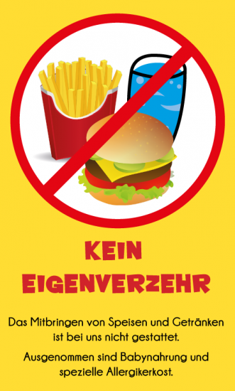 Kein Eigenverzehr Kein Eigenverzehr